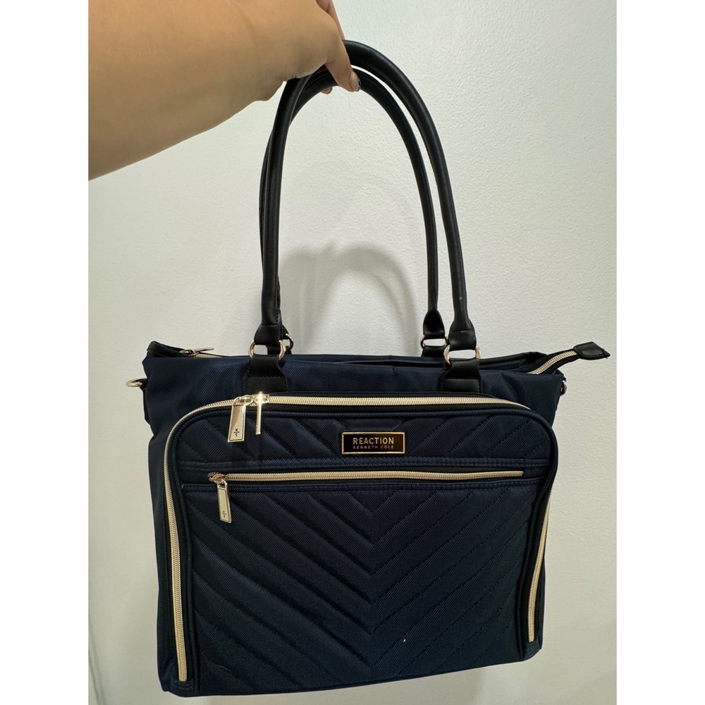 Kenneth Cole Reaction Chelsea Laptop Work Bag - Navy